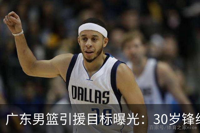 广东男篮引援目标曝光：30岁锋线悍将阿不都沙拉木成首选，朱芳雨早有瞄准